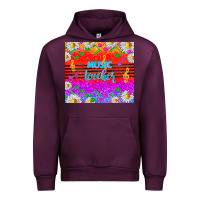 Mauve Wine rainbow music teacher Urban Hoodie - TumblerDesignByShophia