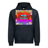 Navy rainbow music teacher Urban Hoodie - TumblerDesignByShophia