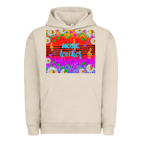 Pigment French Oak rainbow music teacher Urban Hoodie - TumblerDesignByShophia