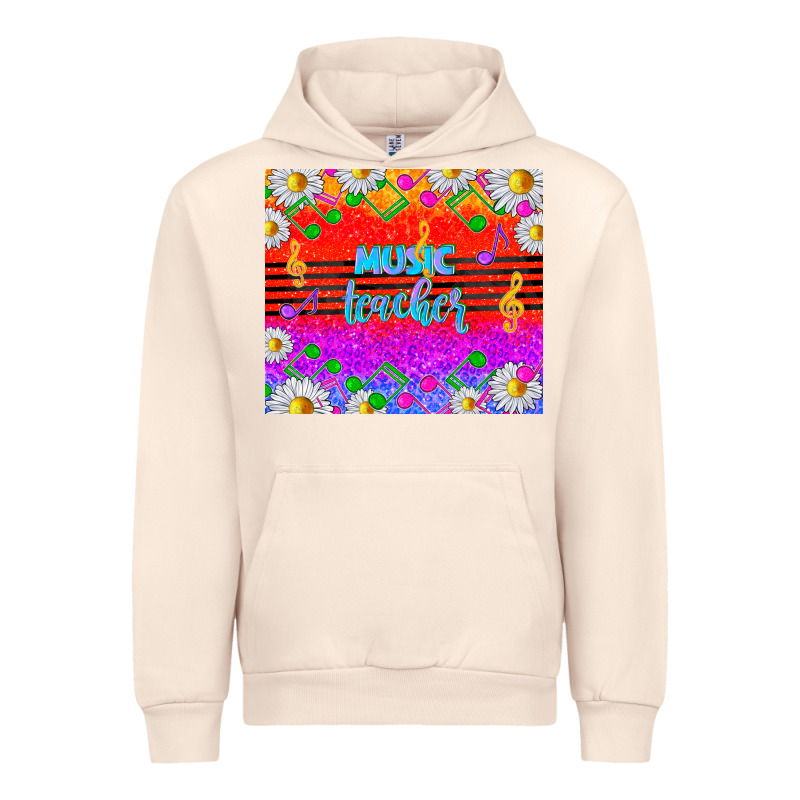 Rainbow Music Teacher Urban Hoodie by TumblerDesignByShophia | Teevron
