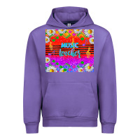 Tulip rainbow music teacher Urban Hoodie - TumblerDesignByShophia