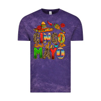 Cloud Purple cinco de mayo Vintage Tee - AdoDesignShop