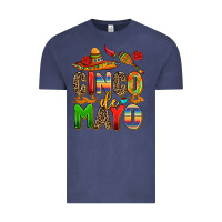 Vintage Denim cinco de mayo Vintage Tee - AdoDesignShop