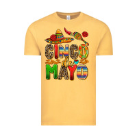 Vintage Mustard cinco de mayo Vintage Tee - AdoDesignShop