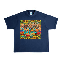 Navy teacher vibes Urban Heavy Tee - JahusDesignShop