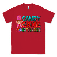 Red candy cane and pink nutcracker ado Classic Tee - AdoDesignShop
