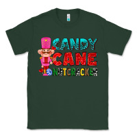 Sports Green candy cane and pink nutcracker ado Classic Tee - AdoDesignShop