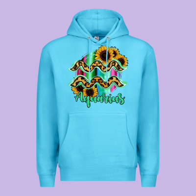 Aquarius Zodiac Premium Hoodie Designed By Bettercallsaul
