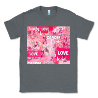 Charcoal Heather breast cancer awareness pink Classic Tee - AdoDesignShop