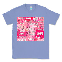 Colony Blue breast cancer awareness pink Classic Tee - AdoDesignShop