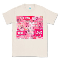 Natural breast cancer awareness pink Classic Tee - AdoDesignShop