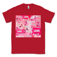 Red breast cancer awareness pink Classic Tee - AdoDesignShop