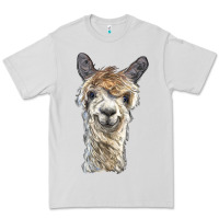 Dove Grey alpaca Premium Tee - BarkalooDesign