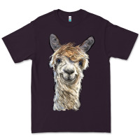 Plum alpaca Premium Tee - BarkalooDesign