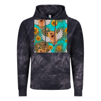 Cloud Black rock n roll hands seamless pattern Vintage Hoodie - HRA Design Shop