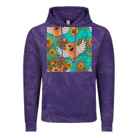 Cloud Purple rock n roll hands seamless pattern Vintage Hoodie - HRA Design Shop