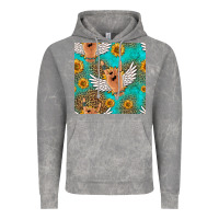 Cloud Rock rock n roll hands seamless pattern Vintage Hoodie - HRA Design Shop