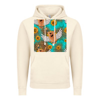 Vintage Artic rock n roll hands seamless pattern Vintage Hoodie - HRA Design Shop