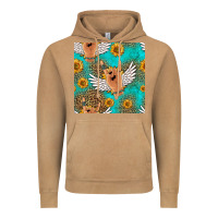 Vintage Camel rock n roll hands seamless pattern Vintage Hoodie - HRA Design Shop