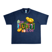 Navy the hunt is on Urban Heavy Tee - AdoDesignShop