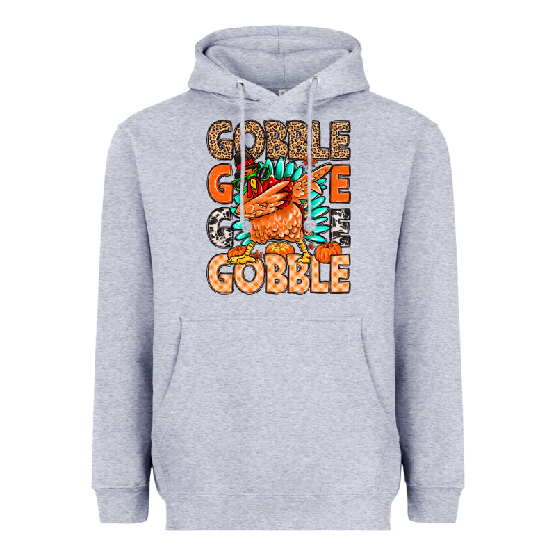 Gobble Gobble Gobble Heavyweight Hoodie by MaliasSmallBusiness | Teevron