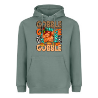 Sage Gobble Gobble Gobble Heavyweight Hoodie - MaliasSmallBusiness