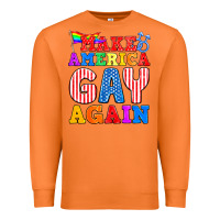 Carrot Make America Gay Again Premium Sweatshirt - BundleAndBundleShop