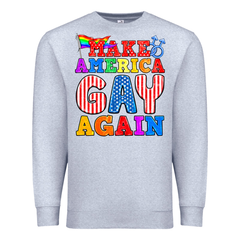 Make America Gay Again Premium Sweatshirt by BundleAndBundleShop | Teevron