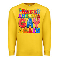 Lemon Make America Gay Again Premium Sweatshirt - BundleAndBundleShop