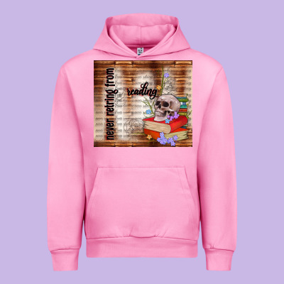 Never Retring From Reading Urban Hoodie Designed By Tumblerdesignbyshophia