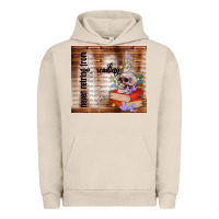 Pigment French Oak never retring from reading Urban Hoodie - TumblerDesignByShophia
