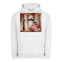 Pigment Lunar Rock never retring from reading Urban Hoodie - TumblerDesignByShophia