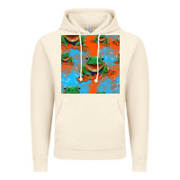 Vintage Artic funny frogs seamless pattern Vintage Hoodie - HRA Design Shop