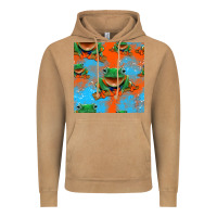 Vintage Camel funny frogs seamless pattern Vintage Hoodie - HRA Design Shop