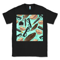 Black literature seamless pattern Classic Tee - BundleAndBundleShop