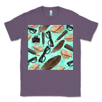 Lavender literature seamless pattern Classic Tee - BundleAndBundleShop
