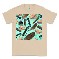 Mushroom literature seamless pattern Classic Tee - BundleAndBundleShop