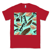 Red literature seamless pattern Classic Tee - BundleAndBundleShop