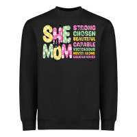 Black she is mom Heavyweight Sweatshirt - JahusDesignShop