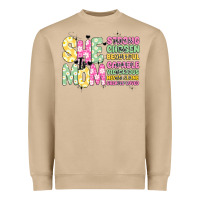 Mushroom she is mom Heavyweight Sweatshirt - JahusDesignShop