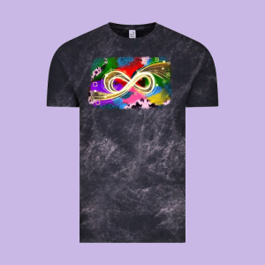 Infinity Symbol Autism Vintage Tee Designed By Jahusdesignshop