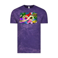 Cloud Purple infinity symbol autism Vintage Tee - JahusDesignShop