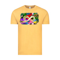 Vintage Mustard infinity symbol autism Vintage Tee - JahusDesignShop