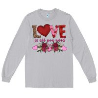 Moon Dust love is all you need Long Sleeve Tee - AdoDesignShop