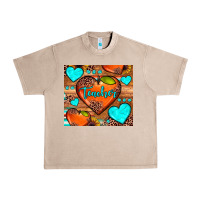 French Oak teacher hearts Urban Heavy Tee - JahusDesignShop