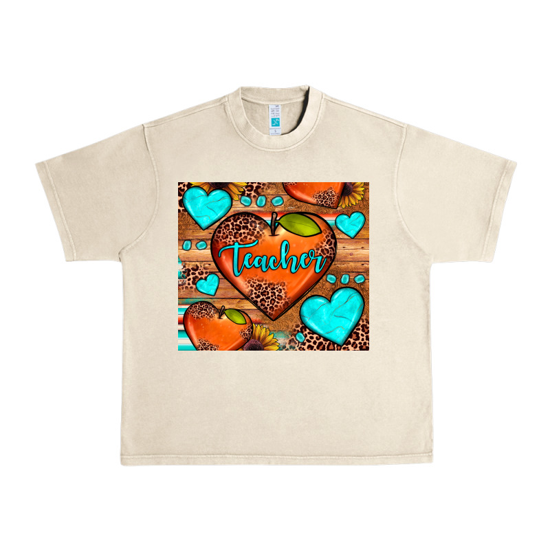 Teacher Hearts Urban Heavy Tee by JahusDesignShop | Teevron