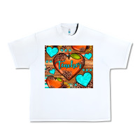 White teacher hearts Urban Heavy Tee - JahusDesignShop