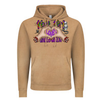 Vintage Camel this girl loves halloween Vintage Hoodie - CowhideDigitalArt