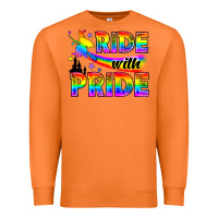 Carrot Western LGBTQ+ Ride With Pride Premium Sweatshirt - BundleAndBundleShop