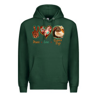 Sports Green Peace Love Guinea Pigs Premium Hoodie - Bettercallsaul
